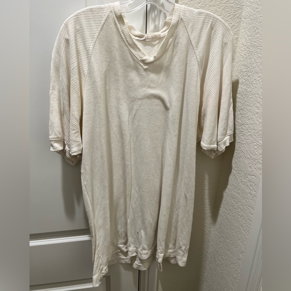 Perry Ellis Men’s L White Linen Shirt